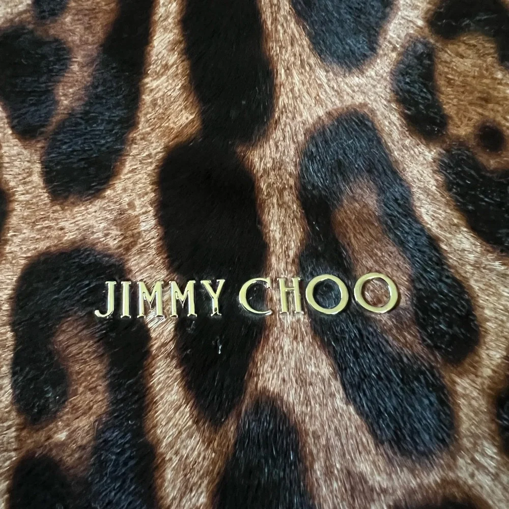 Jimmy Choo leopard calf hair and leather bag - Picture 14 of 16